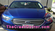 2013 Ford Taurus Fleet commercial repair job by www.thecrashdoctor.com photo video